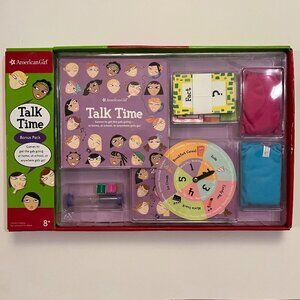 American Girl Talk Time Board Game NEW